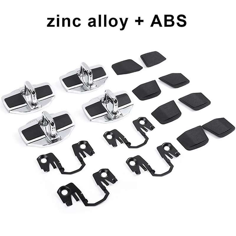 8set Door Stabilizer Latches Stopper Covers for Accord Odyssey Car Door Lock Buckle Protector
