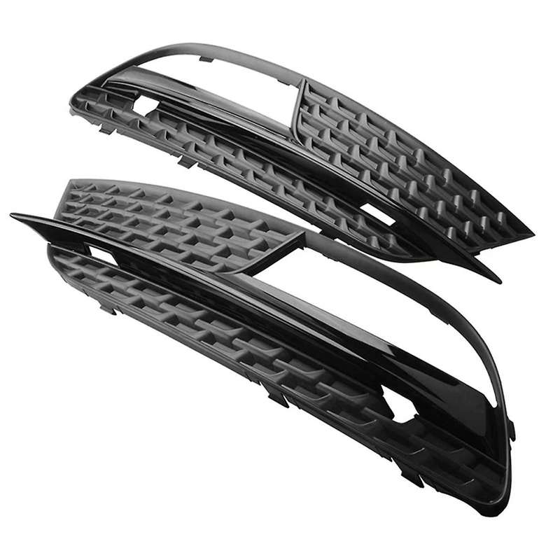 8t0807681h 8t0807682h Fog Lamp Bezel Lower Grille Of Front Bar Lower Grille Fog Lamp Cover Car For