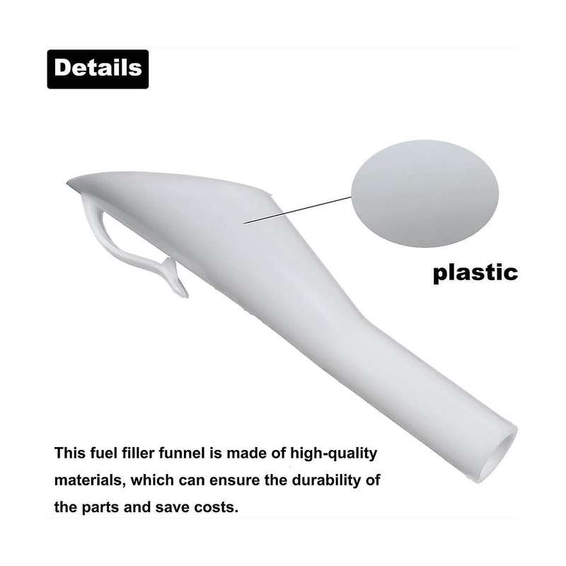 8u5a-17b068-ad Fuel Filler Funnel for Focus Mercury , Fuel Tank Filler Neck Sleeve - 2 Pack
