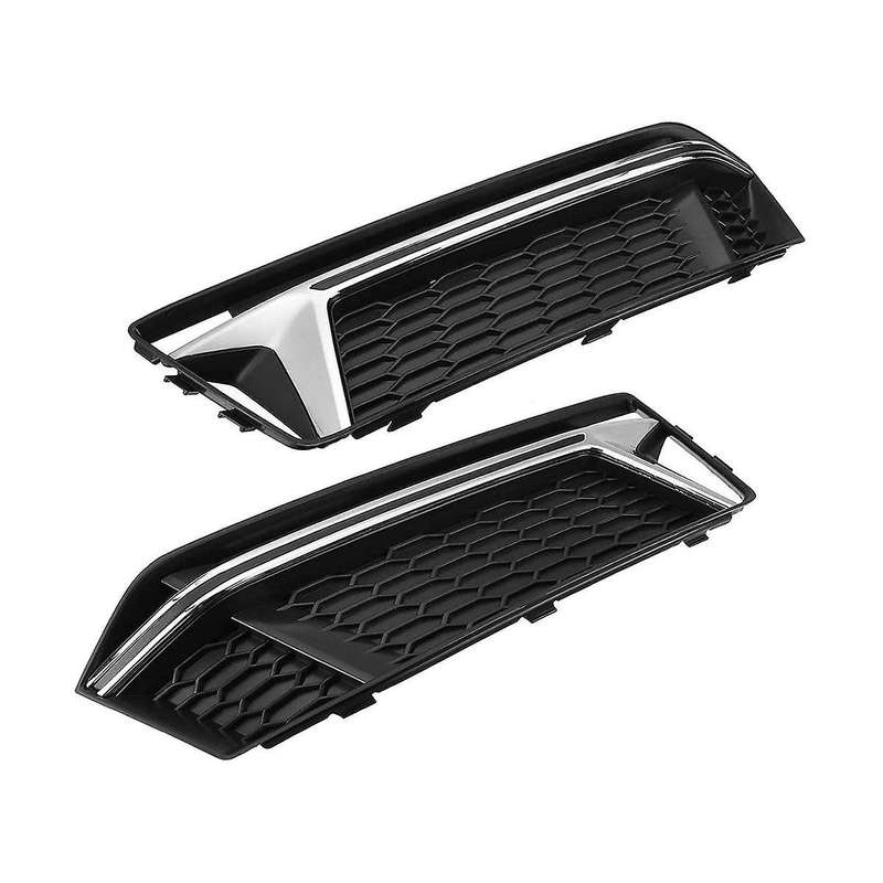 8w0807681k 8w0807682k Fog Light Grille Fog Light Frame Bumper Honeycomb Lower Grid Grille Auto for A