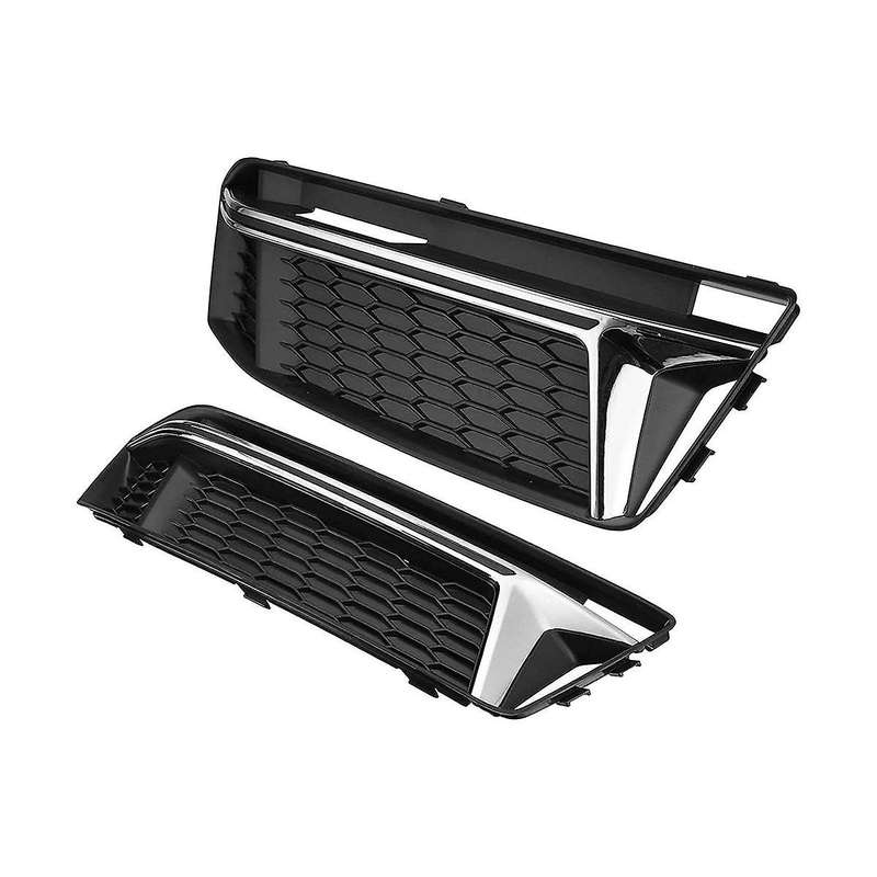 8w0807681k 8w0807682k Fog Light Grille Fog Light Frame Bumper Honeycomb Lower Grid Grille Auto for A