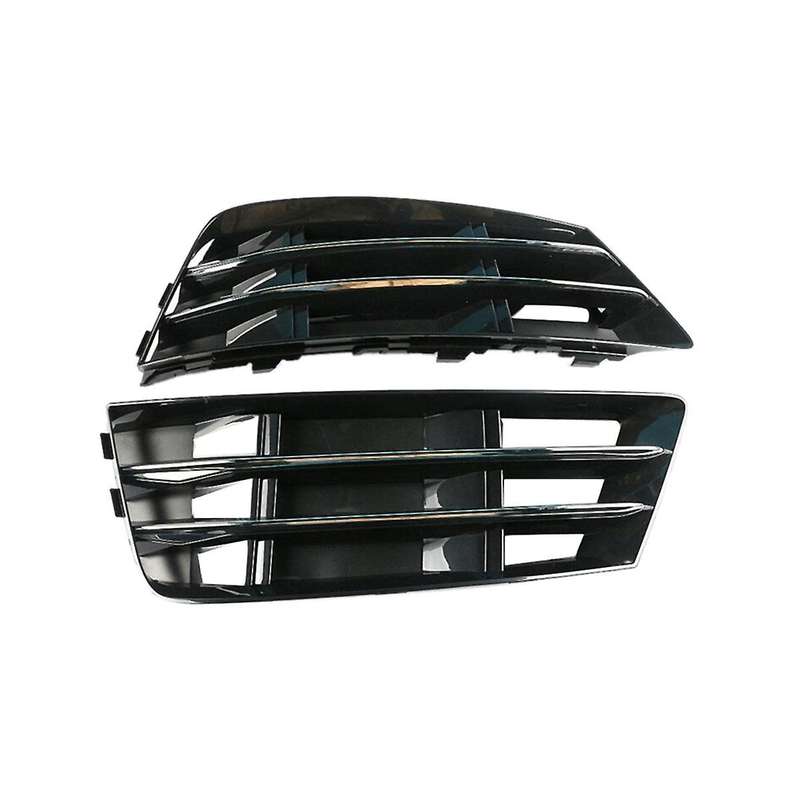 8w0807681r 8w0807682r Front Bar Lower Center Grille Chrome Fog Light Grille Cover Auto for A4 B9 20