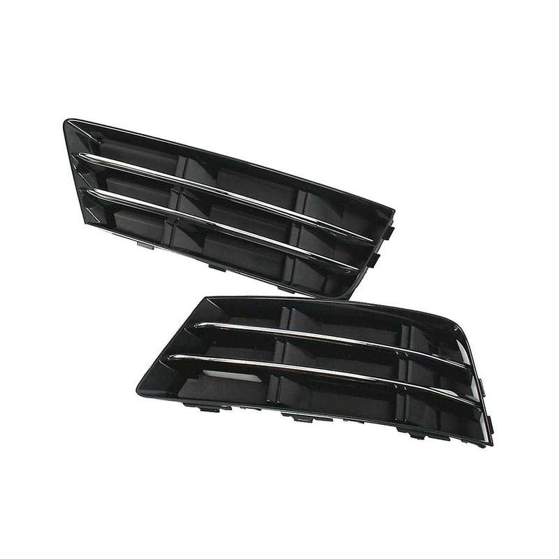 8w0807681r 8w0807682r Front Bar Lower Center Grille Chrome Fog Light Grille Cover Auto for A4 B9 20
