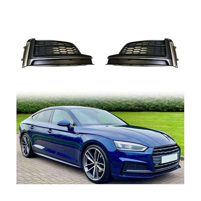 8w6807681f 8w6807682f Bumper Fog Light Cover Fog Light Bezel Front Bar Grille Auto for A5 Sport S5
