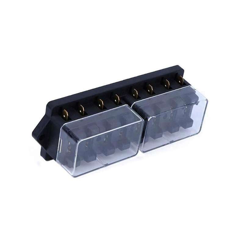 8-way Car Medium Insert Fuse Box Multi-way Overload Modified Base Junction Box Multi-way Insurance