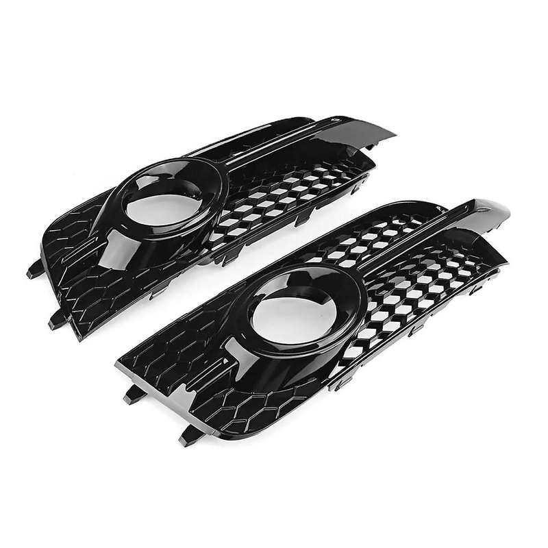8x0807682b 8x0807681b Fog Lamp Bezel with Perforation Lower Grille Fog Lamp Cover Automotive for A1
