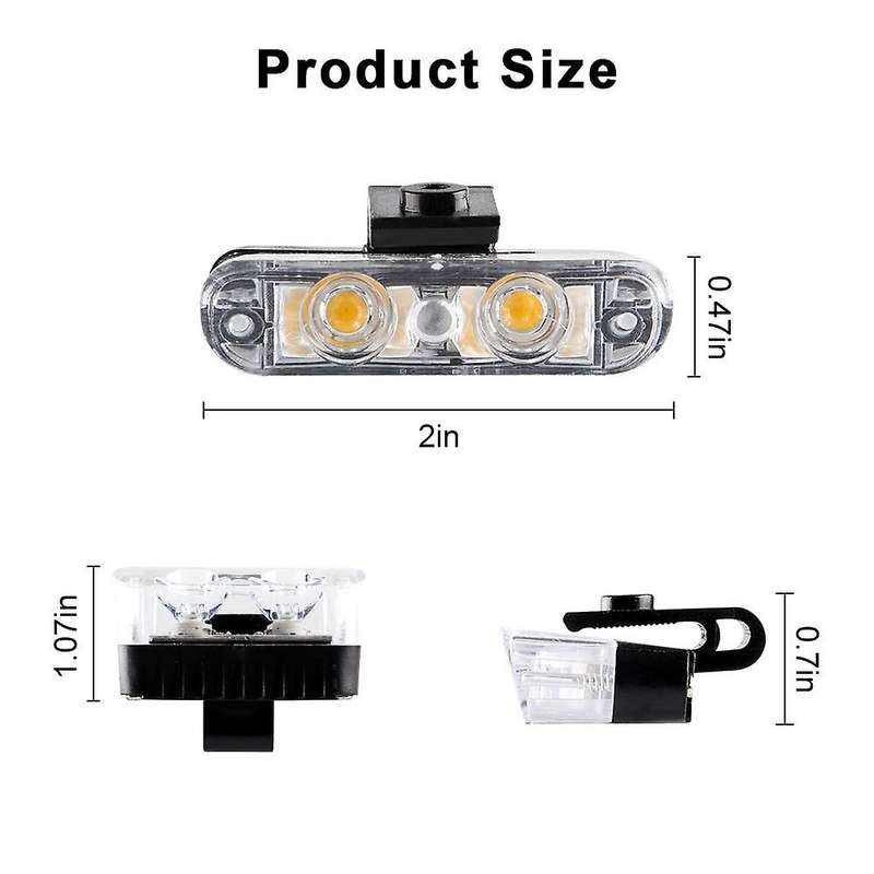 8X2LED 8 in 1 Remote Control 12V Emergency Strobe Warning Light Flashing Grilles Light for Car Truck