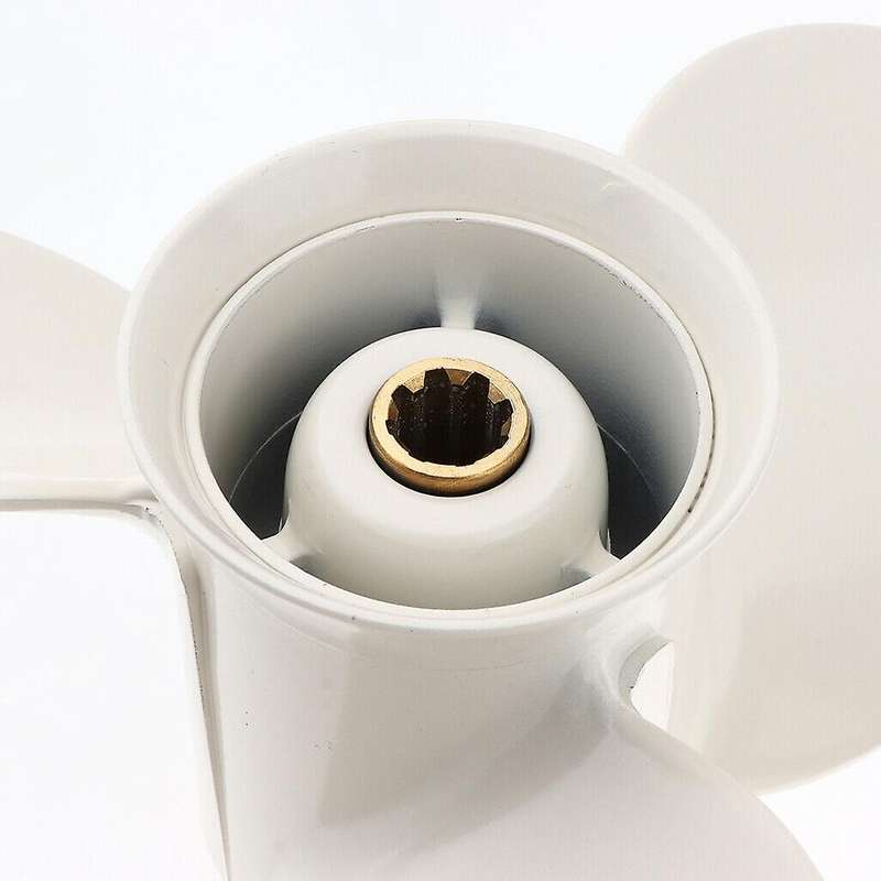 9 1/4 X 10-j1 Aluminum Alloy 3 Blade Outboard Motor Propeller for 9.9-15