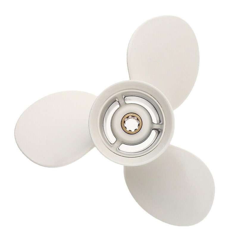 9 1/4 X 10-j1 Aluminum Alloy 3 Blade Outboard Motor Propeller for 9.9-15
