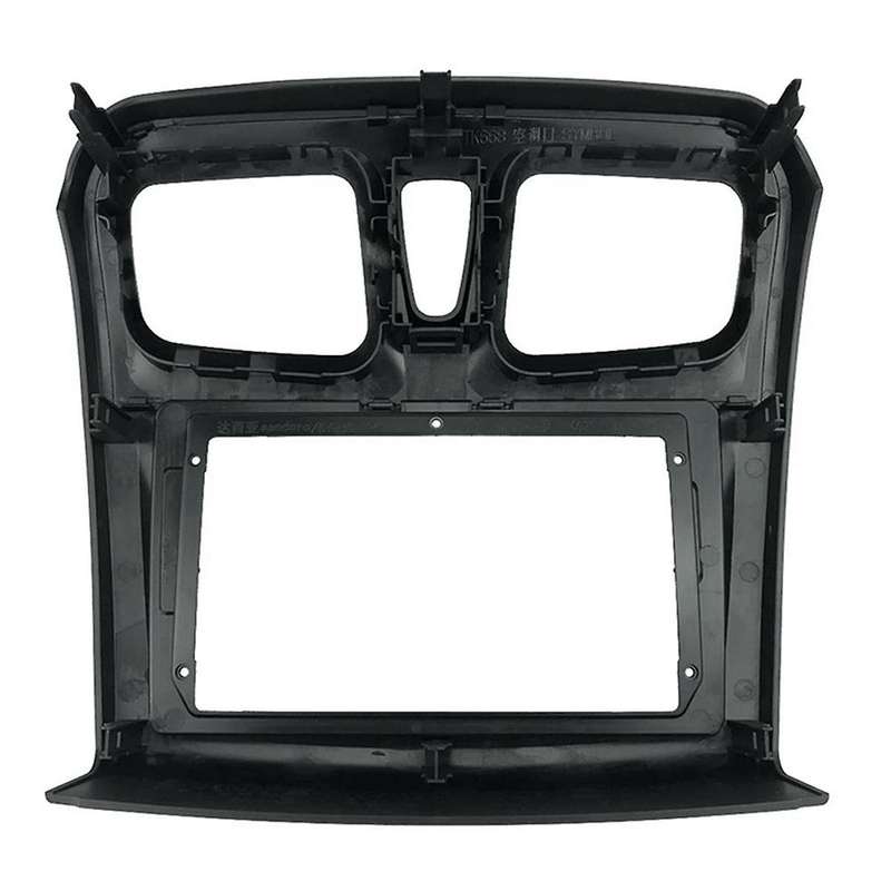9 Inch 2din Center Navigation Panel Dashboard Frame Dvd Panel Frame for Sandero Symbol 2015-2018
