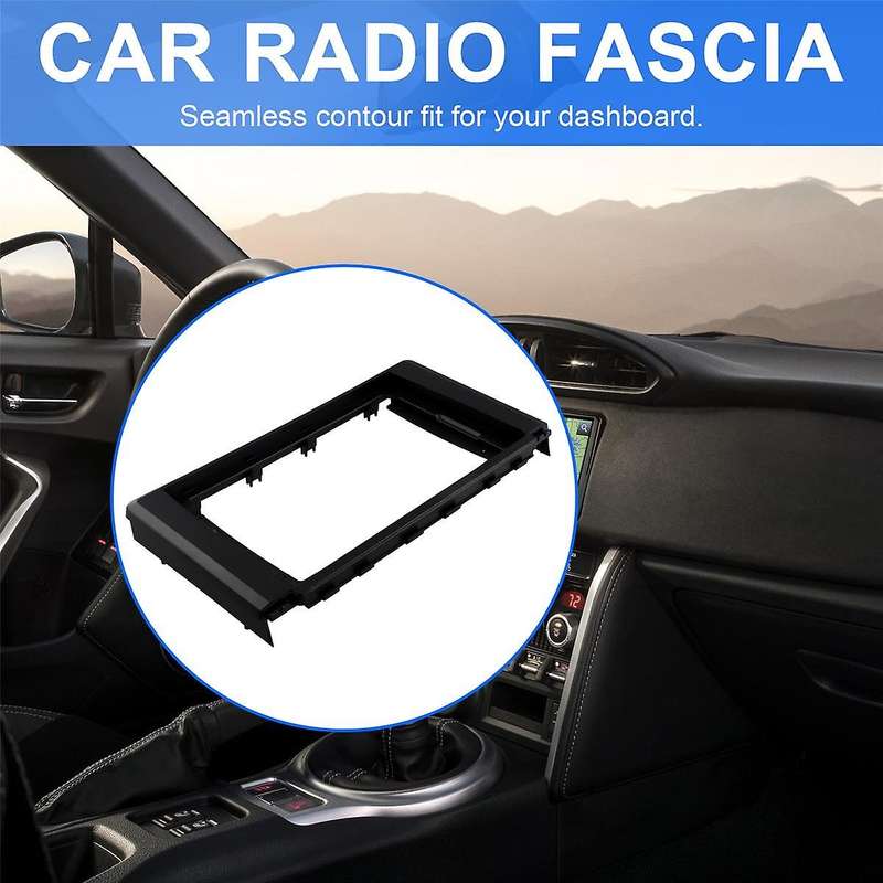 9 Inch Car Fascia Radio Panel for GR86 2022+ Dash Kit Install Facia Console Bezel Android Adapter Pl