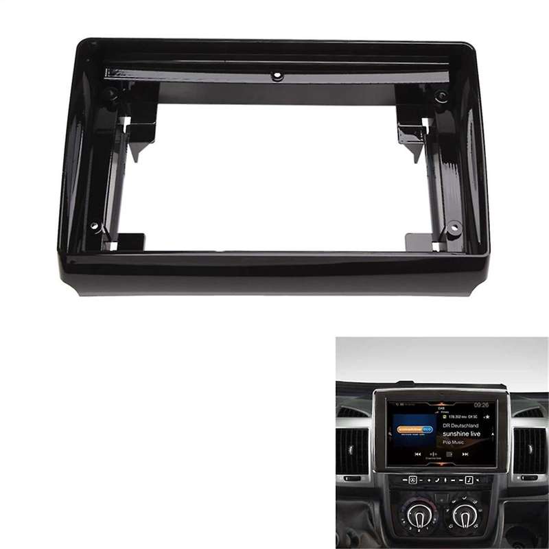 9 Inch Car Fascia Radio Panel for Jumper, Relay / Boxer / Ducato 2011+ Dash Kit Facia Console Plate