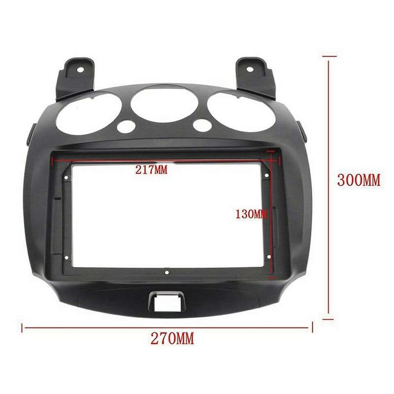 9 Inch Car Frame Fascia Adapter for 2 Demio 2007-2014 Android Radio Dash Fitting Panel Kit