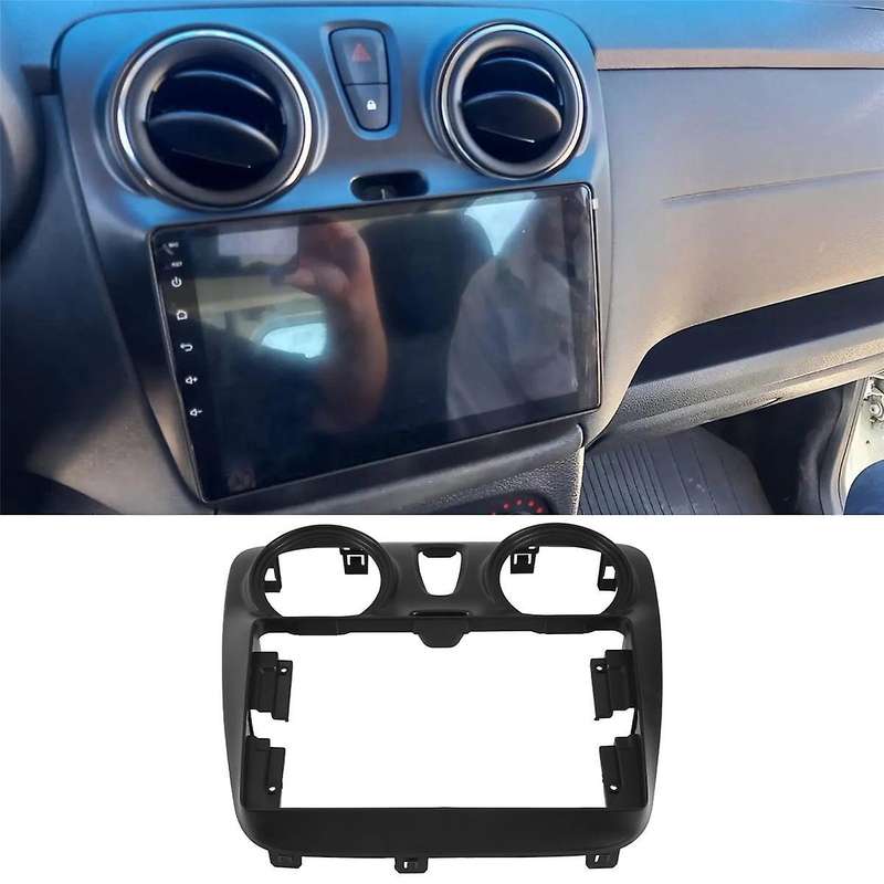 9 Inch Car Radio Fascia for Dokker 2012-2020 Dash Kit Install Facia Console Bezel Gps Adapter Plate