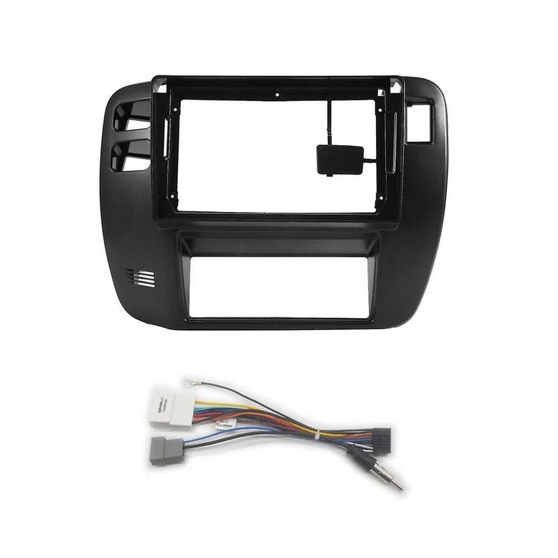 9 Inch Car Radio Fascia for Patrol 1997-2005 Video Panel Player Audio Dash 2 Din Frame Dashboard Mo