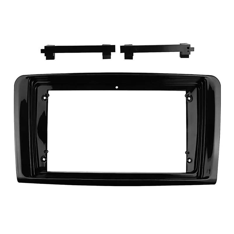 9 Inch Car Radio Fascias for 06-10 ML W164 Dashboard Installation Trim Kit Frame Stereo Panel GPS Pl
