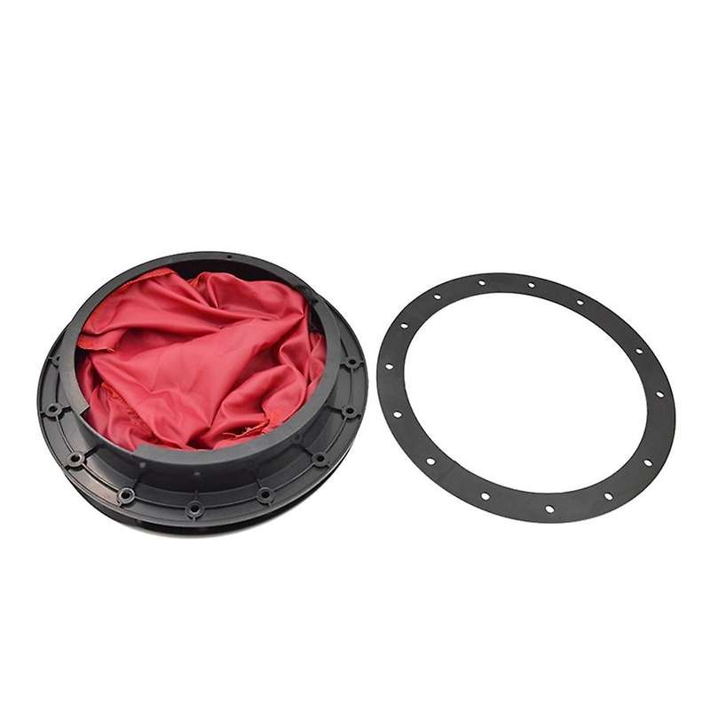 9 Inch Marine Hatch Cover Pull Out Deck Plate Hole Deck Plate Kit Detachable Cover for Kayaking Mari