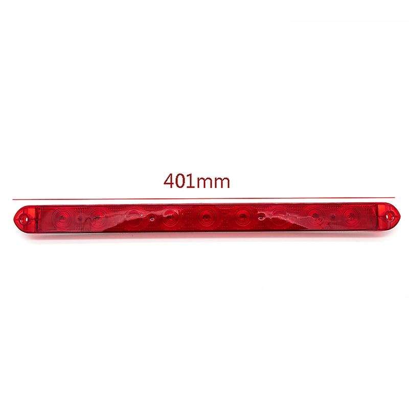 9 LED Red Sealed Trailer Truck & RV Stop Tail Rear Brake Turn Light Bar Vehicle Modified Side Lights