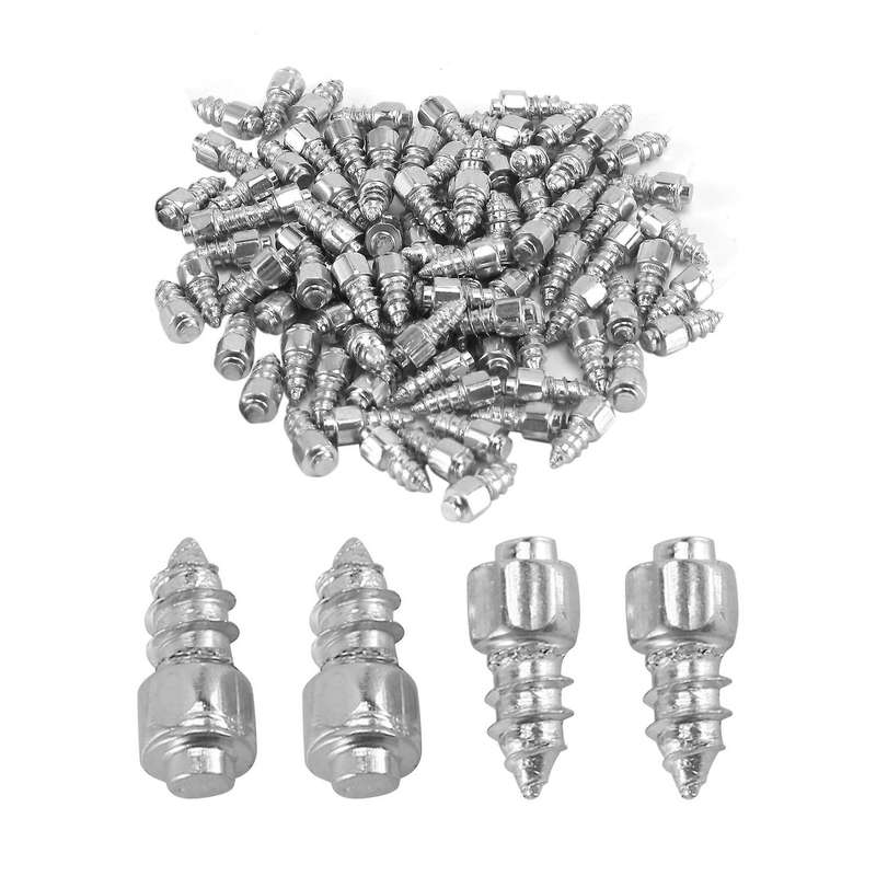 9 Mm Tire Studs Snow Spikes Anti-slip Anti-ice for Car Truck Bicycle Motorcycle Atv Suv Auto