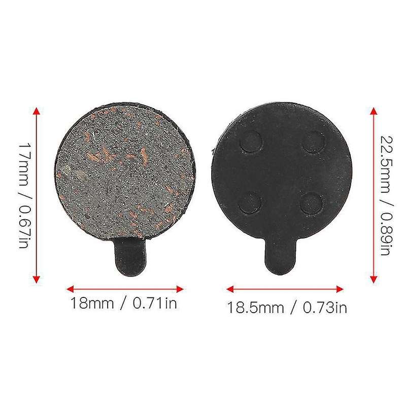 9 Pairs Scooter Disc Brake Pad Semimetal Pad for M365pro Electric Scooter