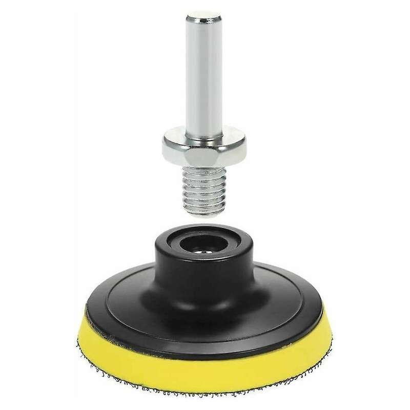 9 Pcs 3 Inch Polishing Pad, Drill Polishing Pads Kit Including 7 Sponge Pads and 1 Woolen Buffer wit