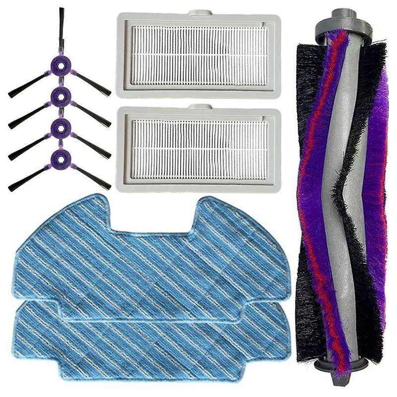 9 Pieces / Set Roller Side Brush Wipe Filter Replacement Compatible Samsung