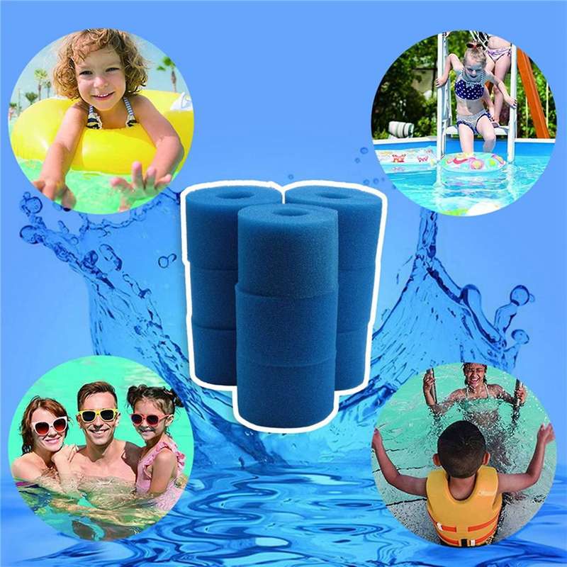 9 Pcs Filter Sponge Compatible Intex S1 Type Pure Spa Foam Hot Tub Filter