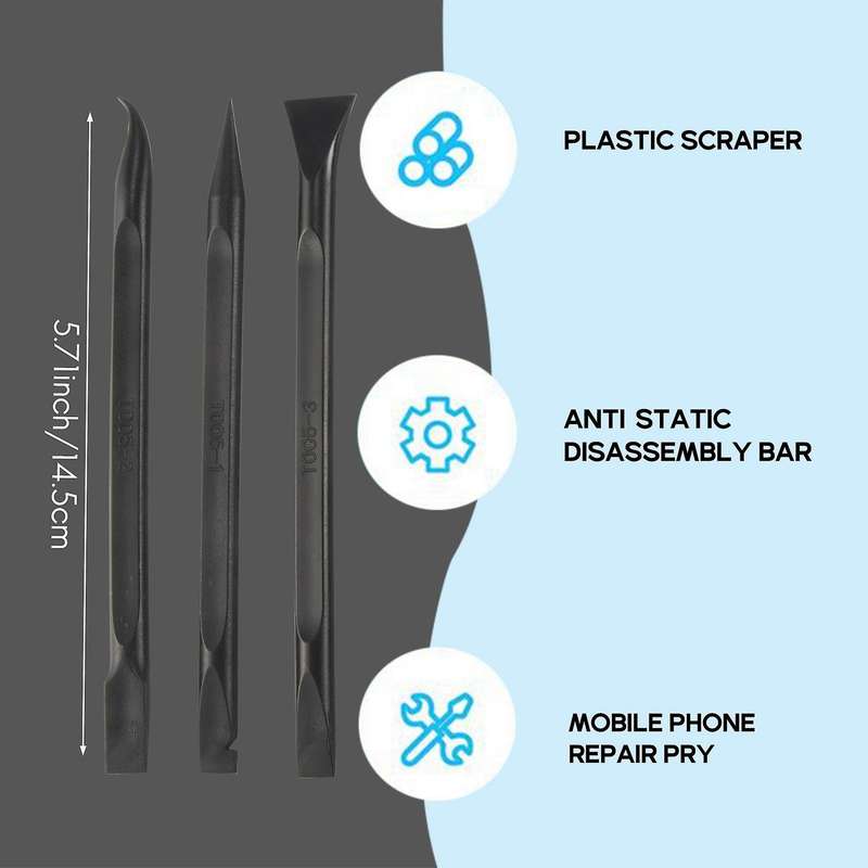 9 Pcs Plastic Scraper Tool Scratch Free Plastic Scraper Cleaning Pen Shaped Scraper Tool Multipurpos