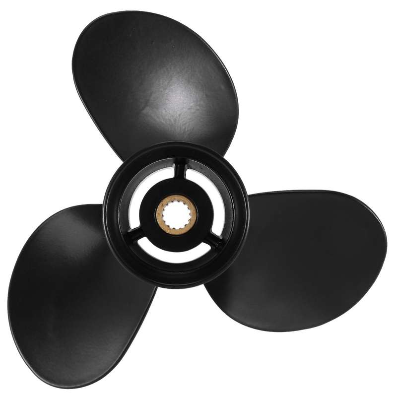 9.25 x 10 Aluminum Alloy Outboard Boat Propeller Compatible Mercury 9.9-20HP