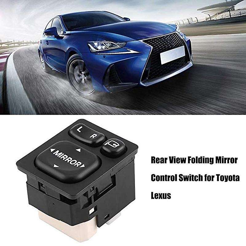 9 Pin Car Outside Plastic Rear View Mirror Switch Button Control 84872-52040 84870-0P010 Fit for