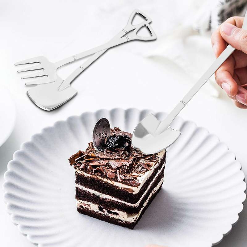 9 Pieces Shovel Spoon Compatiblek Shovel Coffee Spoon Shovel Handle Spoon
