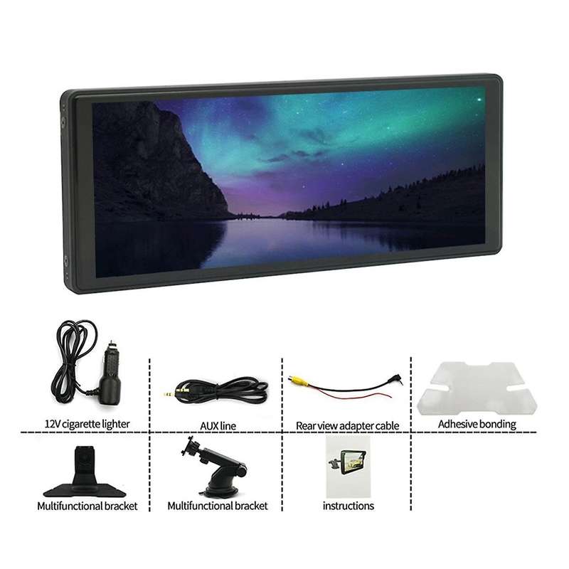 9.36inch Car Capacitive Touch Navigation Screen Wireless Carplay&android Auto Car Portable Automatic