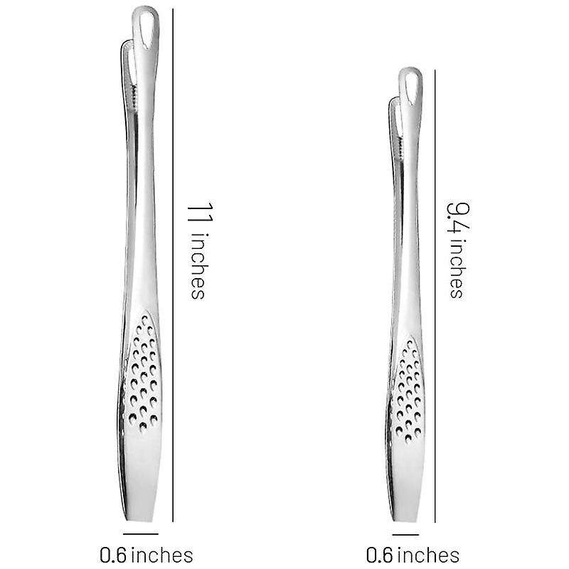 9.4-Inch Tweezer Tongs,Kitchen Tweezer Tongs,Extra-Long Stainless Steel Tweezers Tongs,Long Food Ton