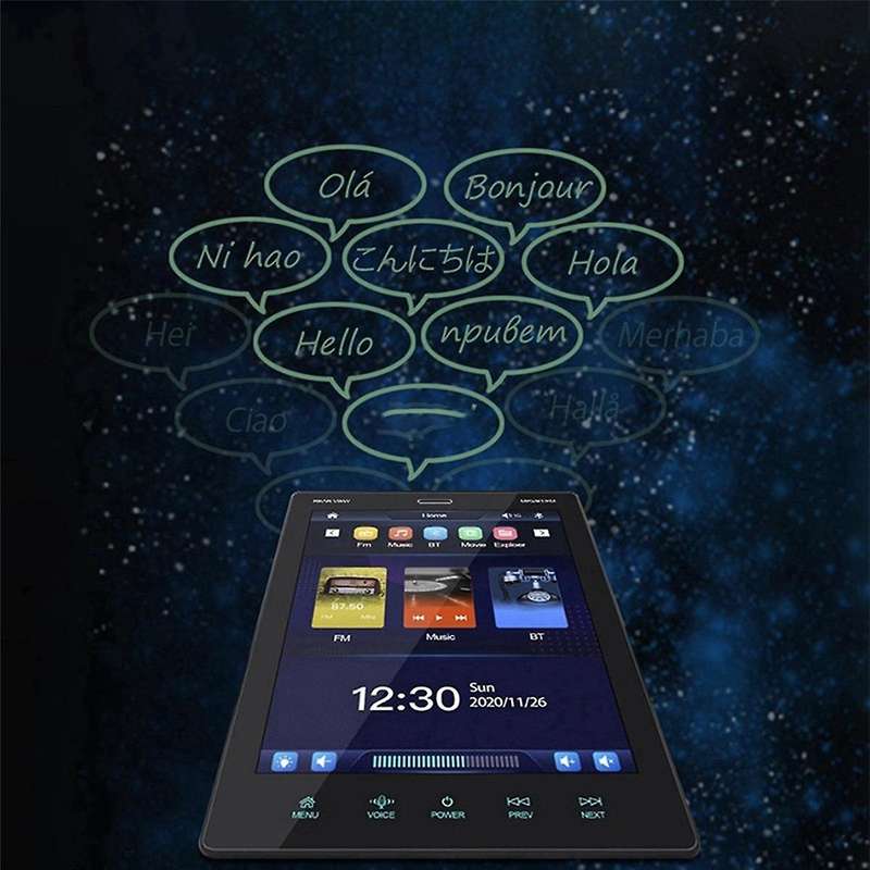 9.5Inch HD BT MP5 Player Car Bluetooth Stereo Touchscreen Navigation GPS Navi Carplay Mirror Link S