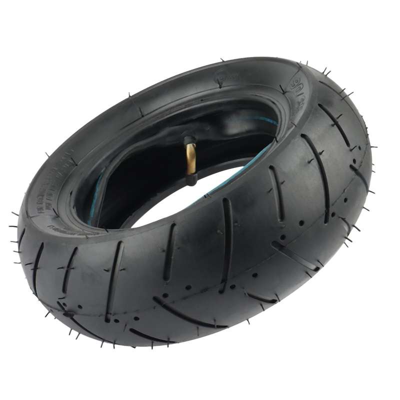 90/65-6.5 Front Tire Tyre Inner Tube Bent Valve Fits 49Cc Mini Dirt Bike E Scooter Mini Motor