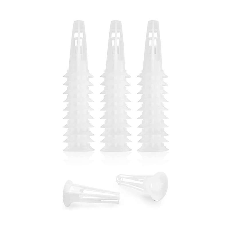 90 Pack Replacement Grow Baskets, Seed Pod Baskets Hydroponics Baskets, Durable Plastic Plant Growi