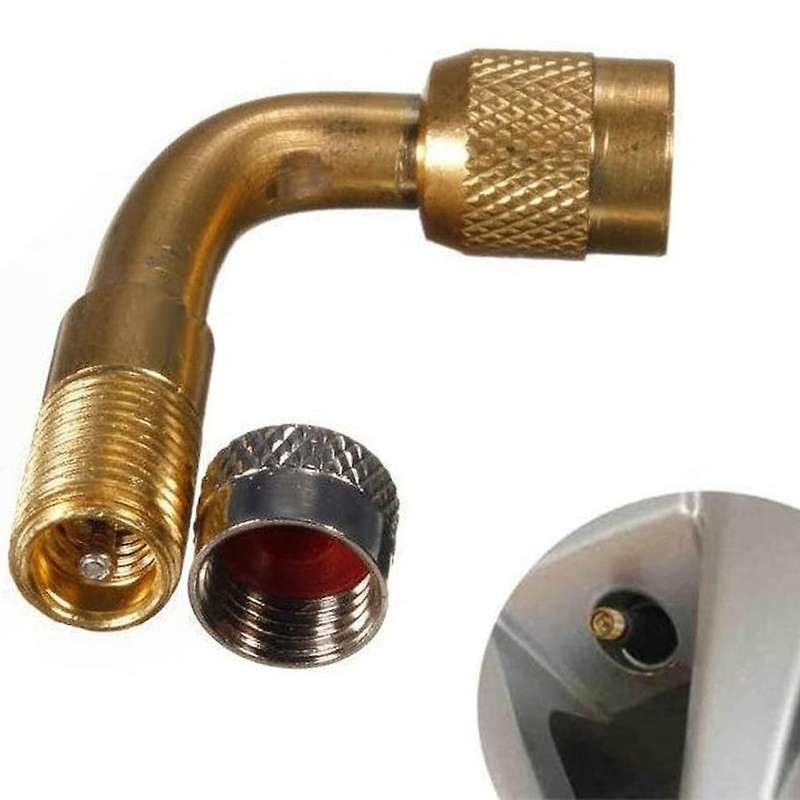 90 Degree Tire Pump Tube, Inflator Extension Nozzle, Elbow