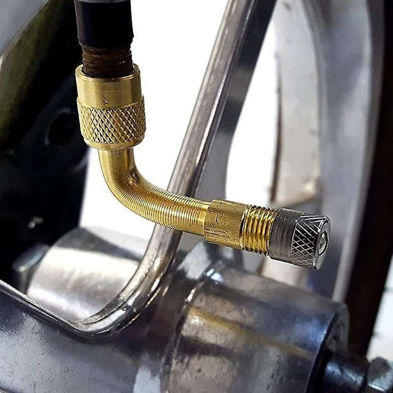 90 Degree Tire Pump Tube, Inflator Extension Nozzle, Elbow