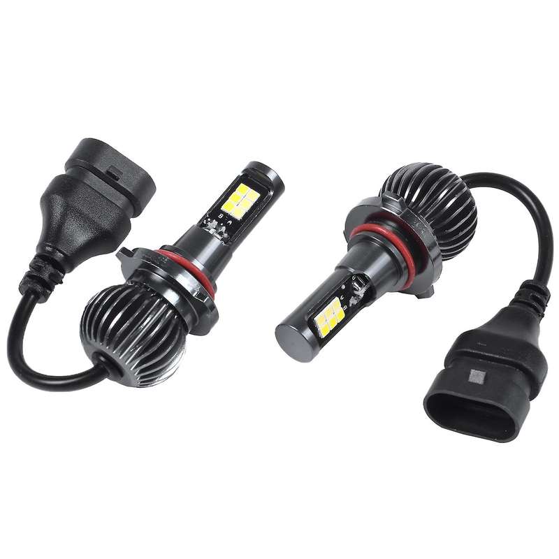 9005 9006 Car Led Bulbs Fog Light Two-Color High Illumination 9005 Bulb 9006 Fog Lights Lamp Replace