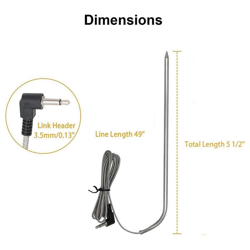 9004190170 Meat Temperature Probes-Replacement Part for Series 560/800/1050 Digital Charcoal Grill