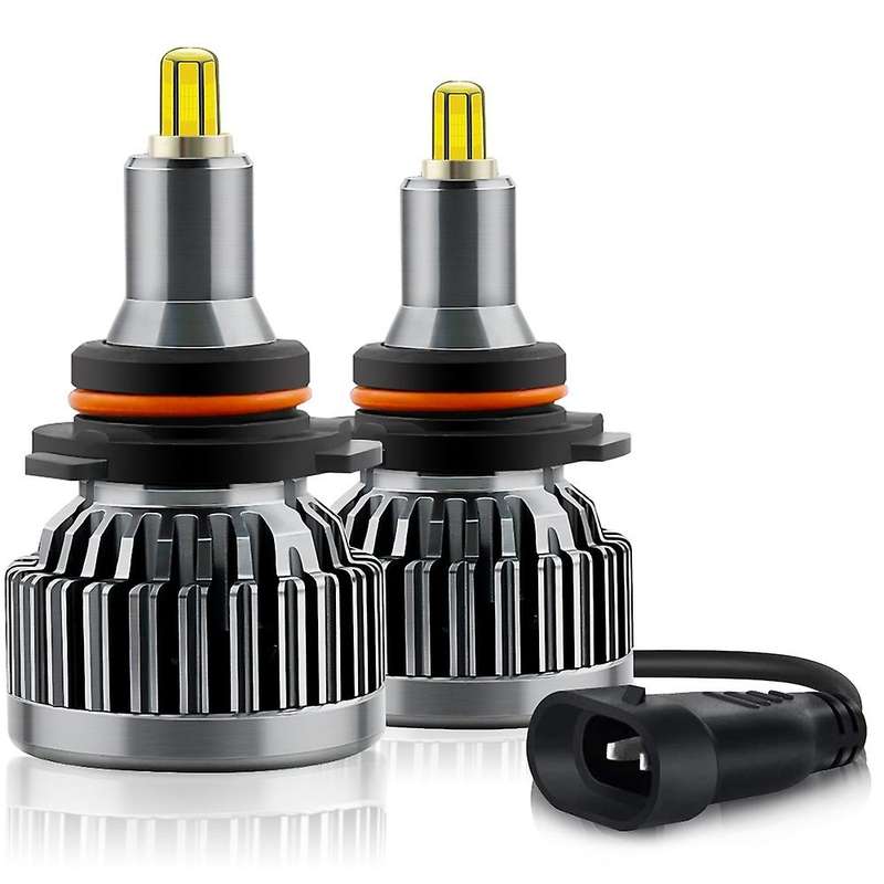 9005 LED Headlight Bulbs 10-32V Upgraded 360-Degree LED Bulbs 60W White Extremely Bright 18000LM