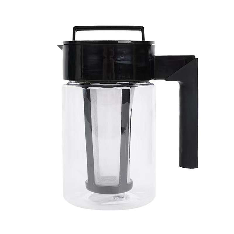 900Ml Cold Brew Iced Coffee Maker Airtight Seal Handle Coffee Kettle Non-Slip Handle Coffee Kettle