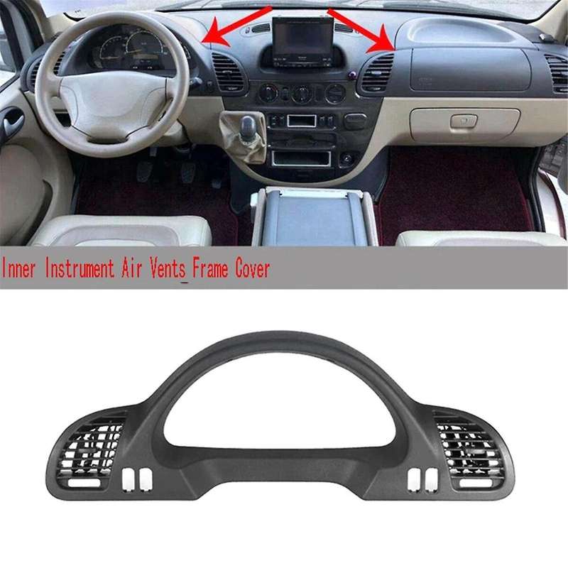 9016801439 Car Inner Instrument Frame Cover Trim Counter Housing with Air Vents for Sprinter Cdi 19
