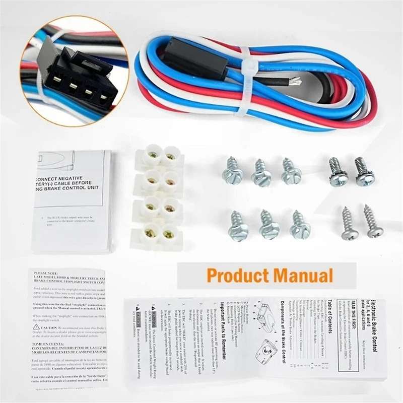 90195 Truck Brake Controller Brake Control Module for P3 Electric Proportional Trailer Brake Control