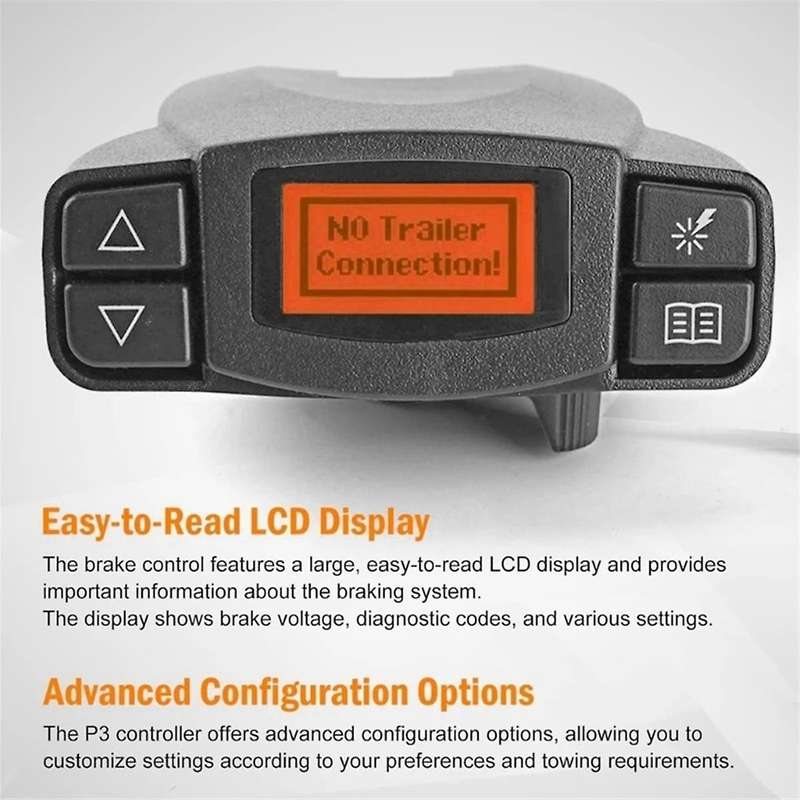 90195 Truck Brake Controller Brake Control Module for P3 Electric Proportional Trailer Brake Control