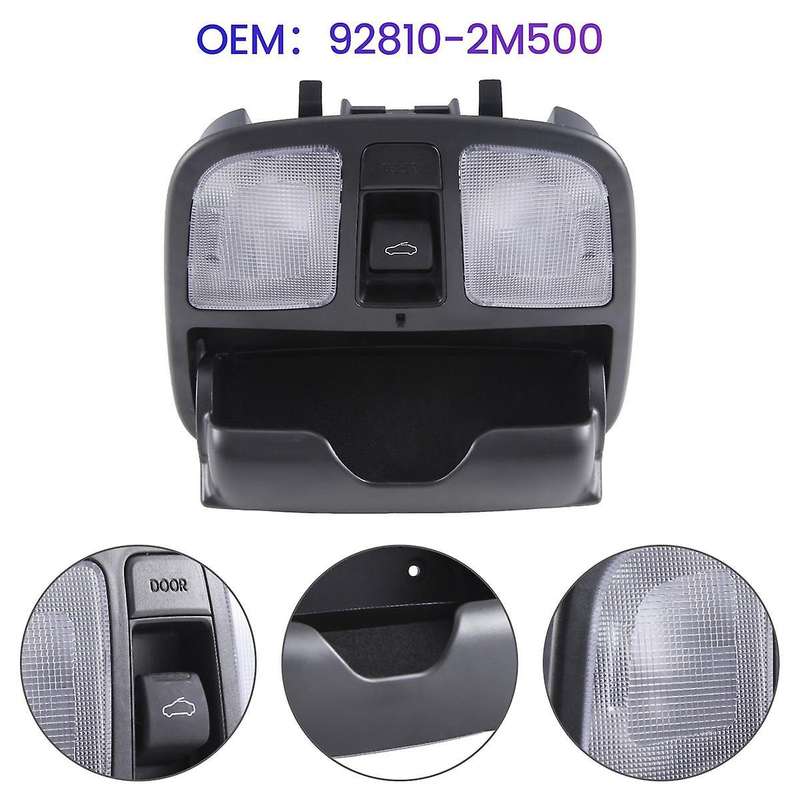 92810-2M500 Car Dome Light Reading Lamp Sunroof Switch Car Glasses Case 928102M500 for Coupe 2013-20