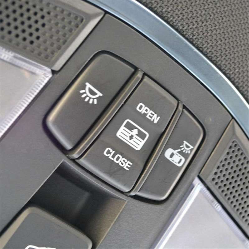 92810C3000 Car Top Control Light and Sunroof Switch Assembly for LF 2015-2017 92810-C3000 Black