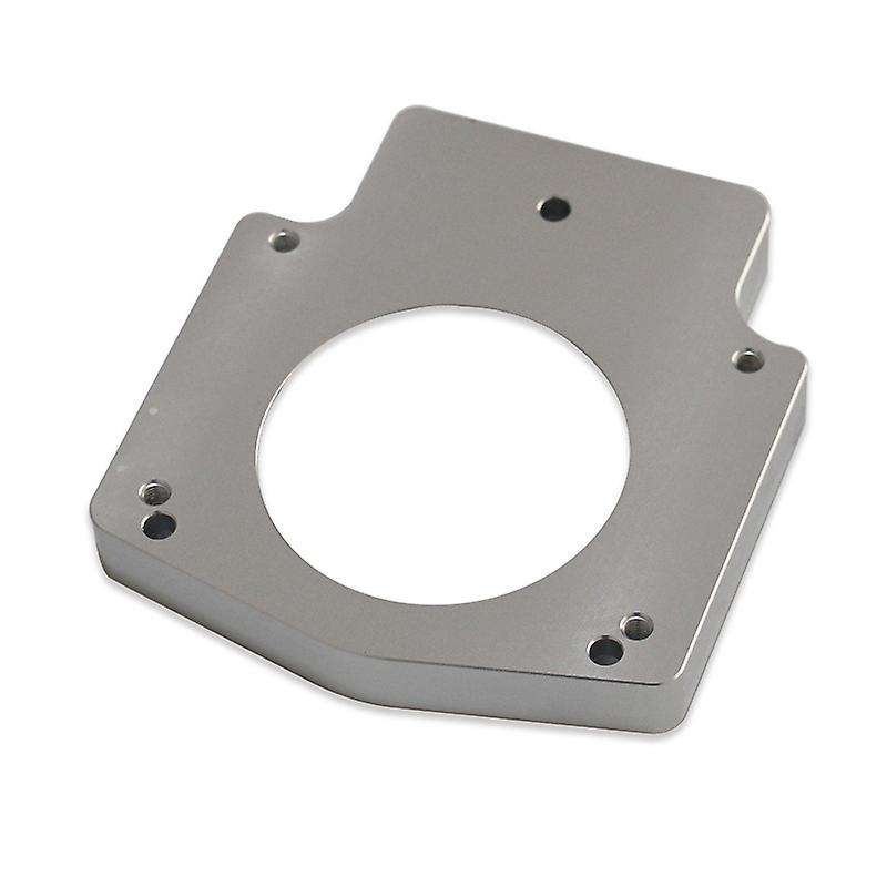 92MM Throttle Body Spacer Manifold Adapter Plate for Legacy LS1 LS6 LSX Silver