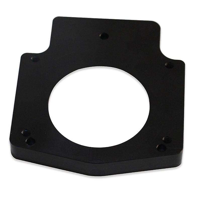 92MM Throttle Body Spacer Manifold Adapter Plate for Legacy LS1 LS6 LSX, Black