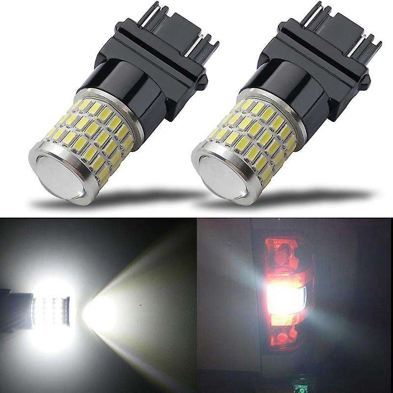 9-30V Super Bright Low Power 3156 3157 3057 4157 LED Bulbs with Projector Replacement for Back Up Re